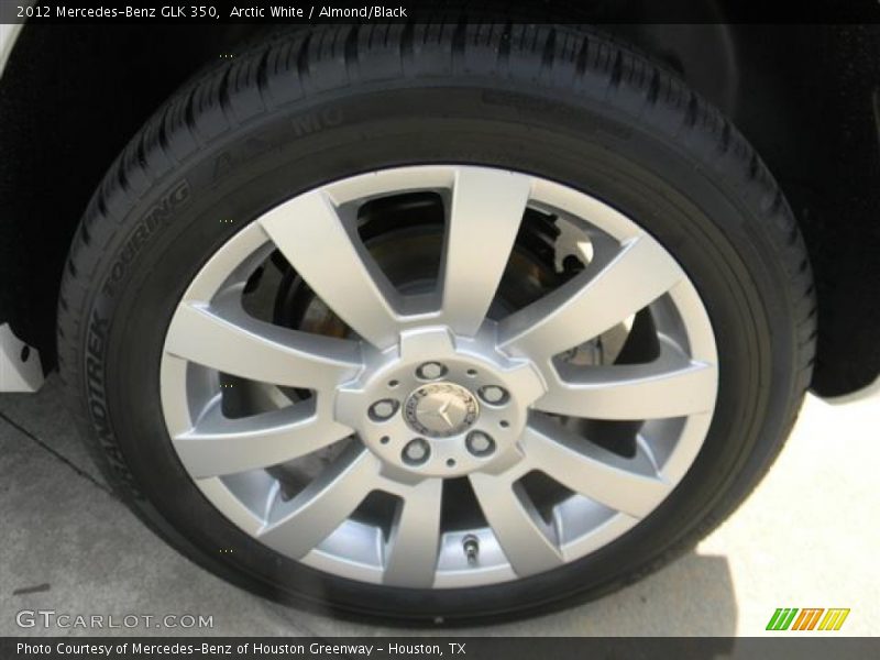 Arctic White / Almond/Black 2012 Mercedes-Benz GLK 350