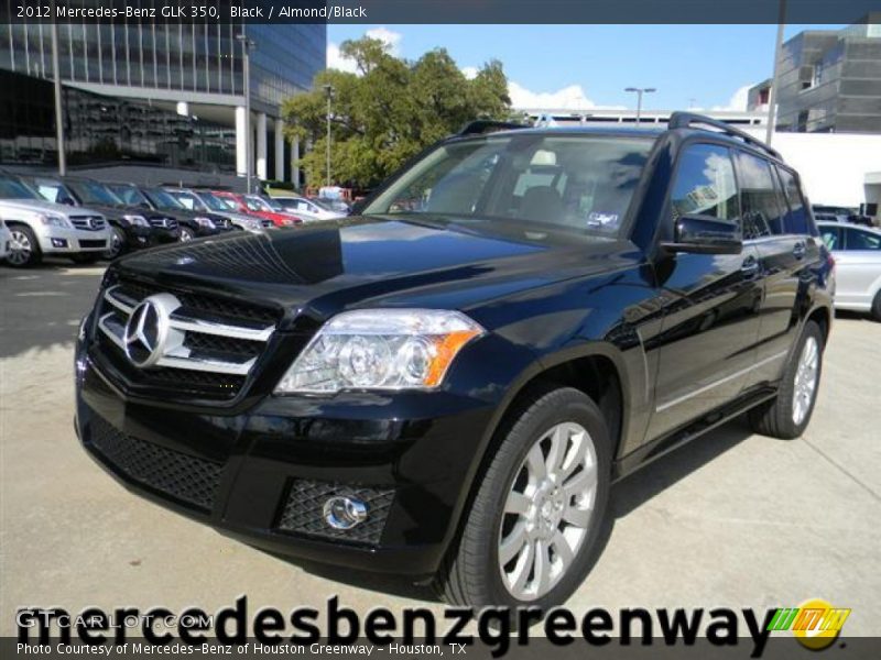 Black / Almond/Black 2012 Mercedes-Benz GLK 350