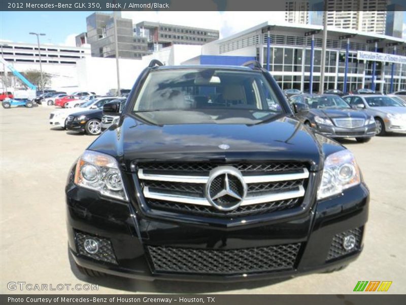 Black / Almond/Black 2012 Mercedes-Benz GLK 350