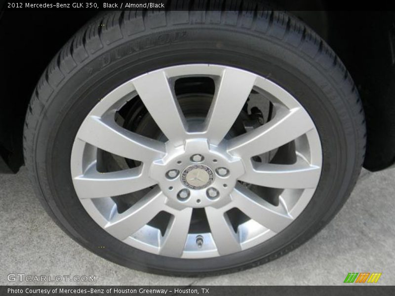 Black / Almond/Black 2012 Mercedes-Benz GLK 350