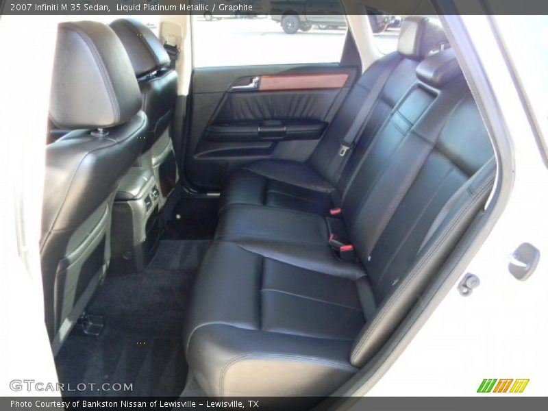 Liquid Platinum Metallic / Graphite 2007 Infiniti M 35 Sedan