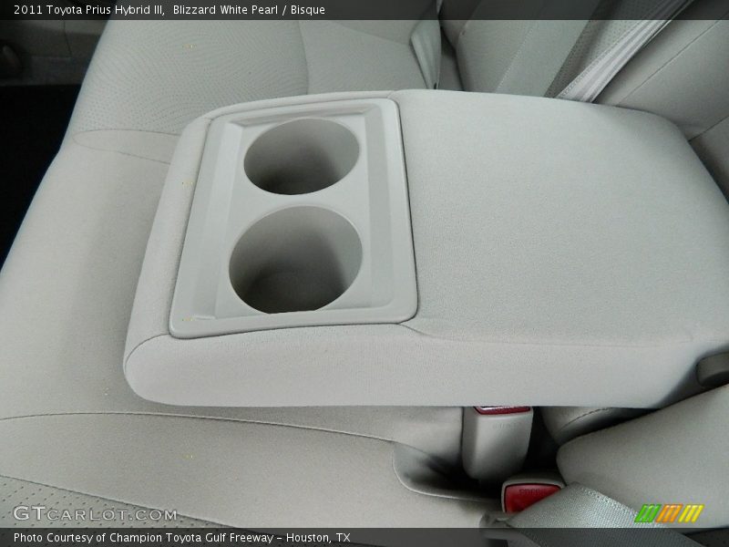 Blizzard White Pearl / Bisque 2011 Toyota Prius Hybrid III