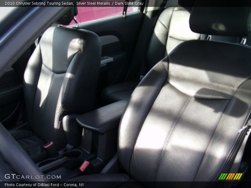 Silver Steel Metallic / Dark Slate Gray 2010 Chrysler Sebring Touring Sedan
