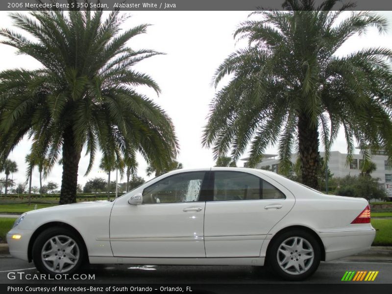 Alabaster White / Java 2006 Mercedes-Benz S 350 Sedan