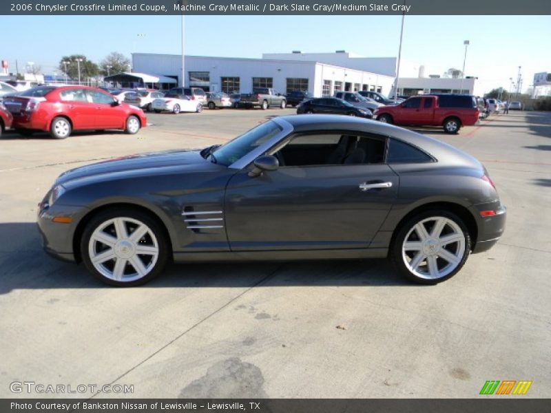 Machine Gray Metallic / Dark Slate Gray/Medium Slate Gray 2006 Chrysler Crossfire Limited Coupe