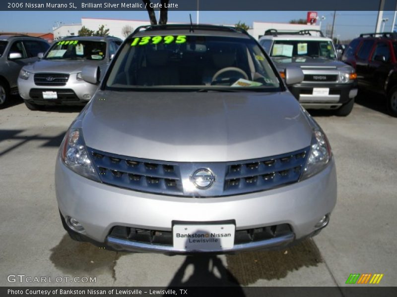 Brilliant Silver Metallic / Cafe Latte 2006 Nissan Murano SL