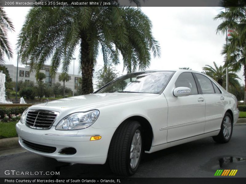 Alabaster White / Java 2006 Mercedes-Benz S 350 Sedan