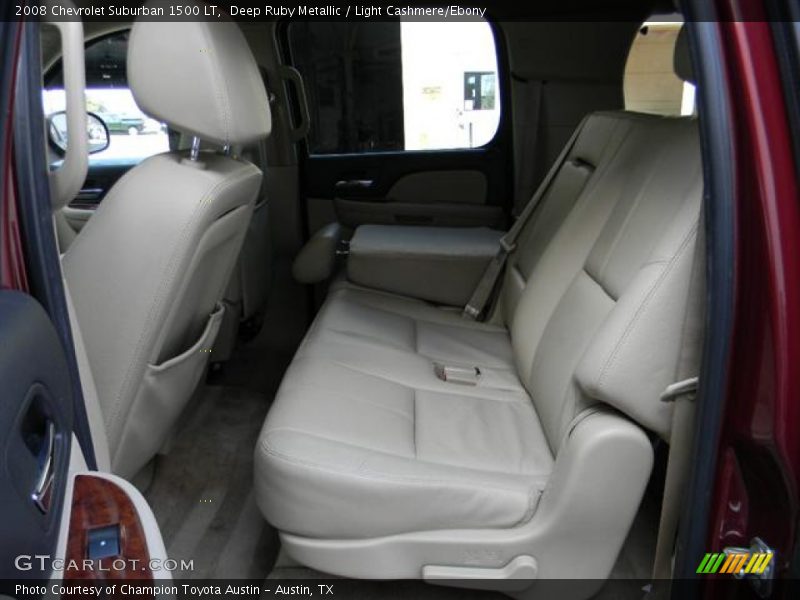 Deep Ruby Metallic / Light Cashmere/Ebony 2008 Chevrolet Suburban 1500 LT