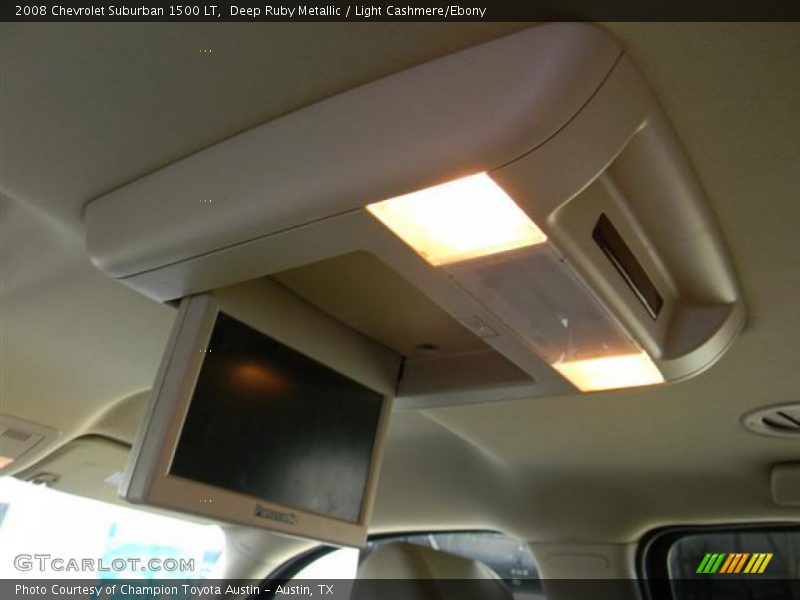 Deep Ruby Metallic / Light Cashmere/Ebony 2008 Chevrolet Suburban 1500 LT