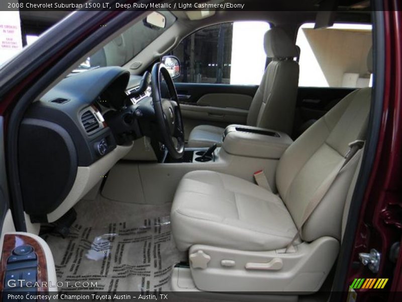  2008 Suburban 1500 LT Light Cashmere/Ebony Interior