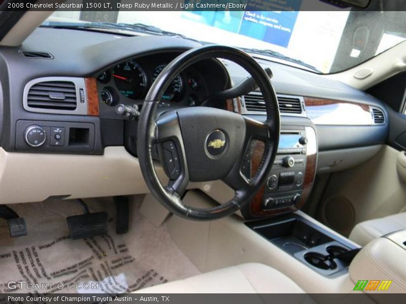 Dashboard of 2008 Suburban 1500 LT