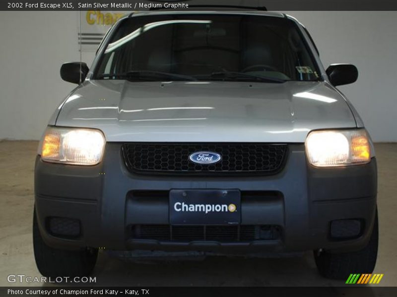 Satin Silver Metallic / Medium Graphite 2002 Ford Escape XLS