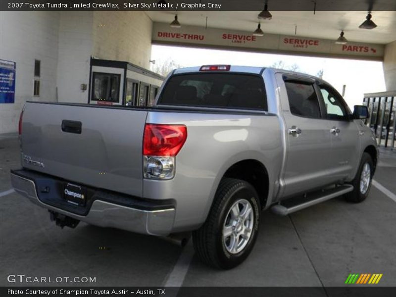 Silver Sky Metallic / Graphite Gray 2007 Toyota Tundra Limited CrewMax