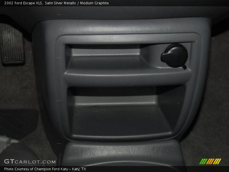 Satin Silver Metallic / Medium Graphite 2002 Ford Escape XLS
