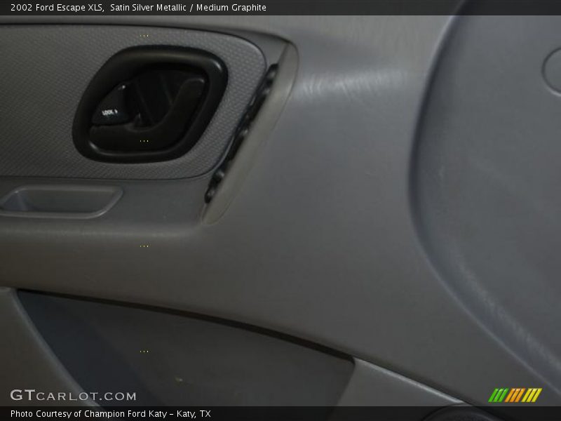 Satin Silver Metallic / Medium Graphite 2002 Ford Escape XLS