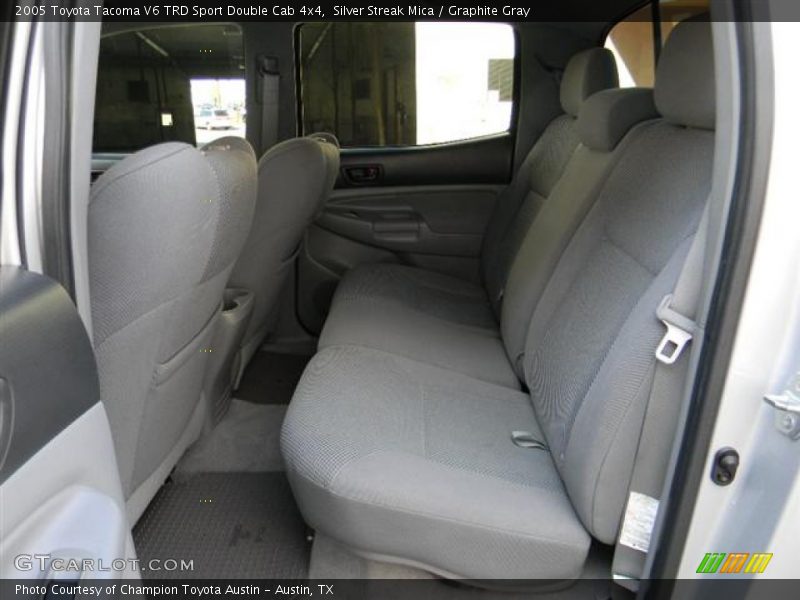 Silver Streak Mica / Graphite Gray 2005 Toyota Tacoma V6 TRD Sport Double Cab 4x4