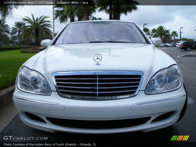 Alabaster White / Java 2006 Mercedes-Benz S 350 Sedan