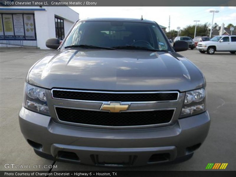 Graystone Metallic / Ebony 2008 Chevrolet Tahoe LS