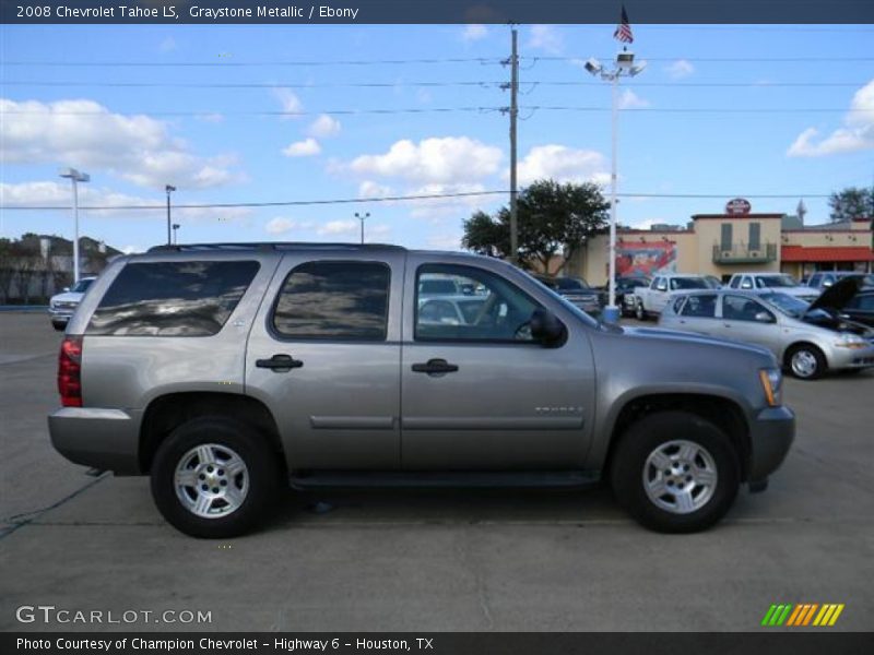 Graystone Metallic / Ebony 2008 Chevrolet Tahoe LS