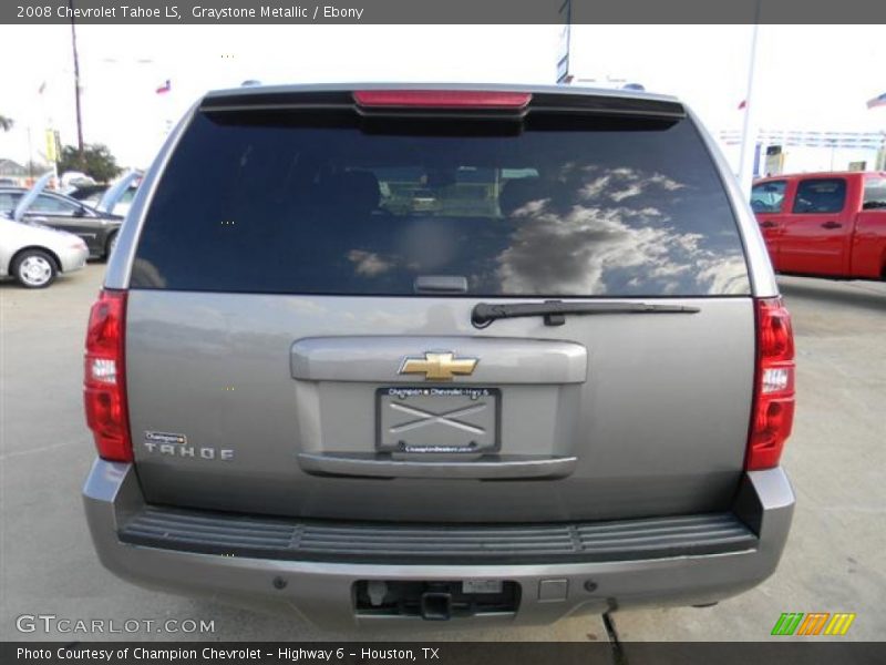 Graystone Metallic / Ebony 2008 Chevrolet Tahoe LS