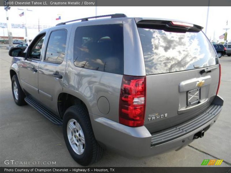 Graystone Metallic / Ebony 2008 Chevrolet Tahoe LS