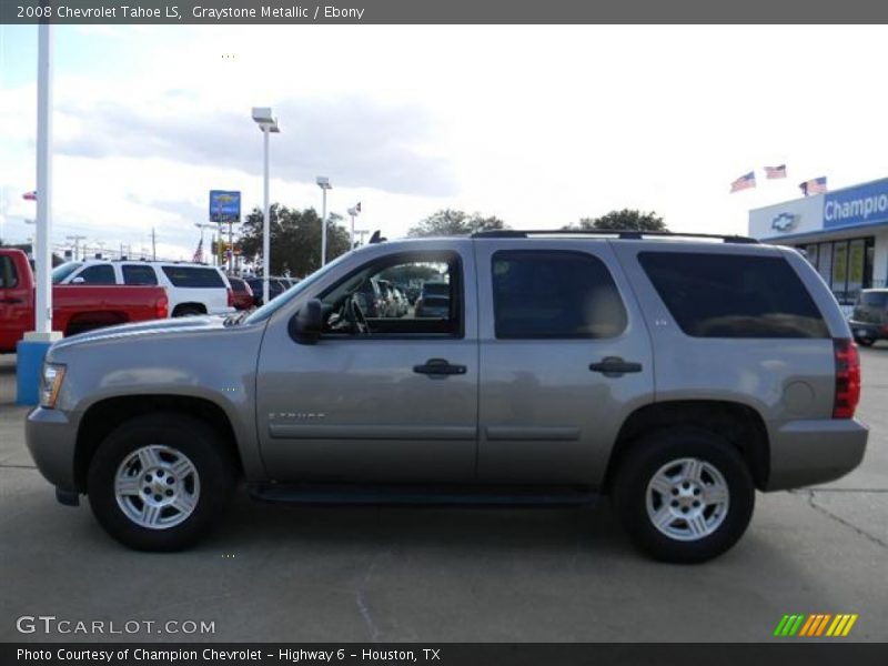 Graystone Metallic / Ebony 2008 Chevrolet Tahoe LS