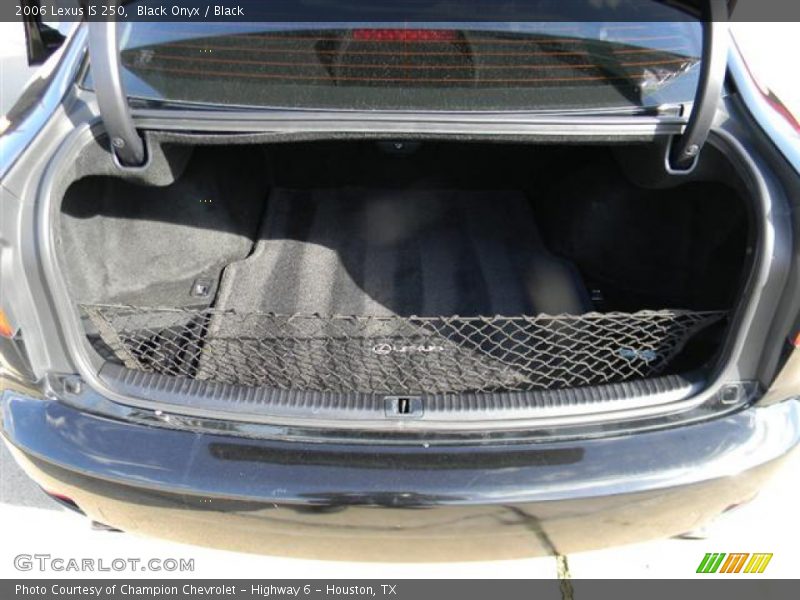 Black Onyx / Black 2006 Lexus IS 250