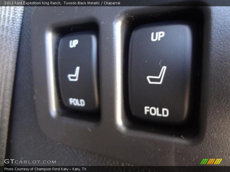 Tuxedo Black Metallic / Chaparral 2012 Ford Expedition King Ranch