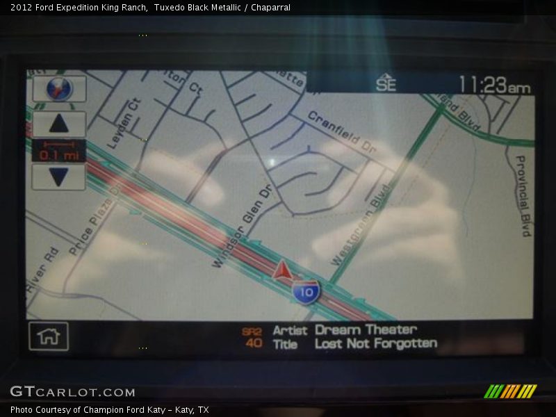 Navigation of 2012 Expedition King Ranch