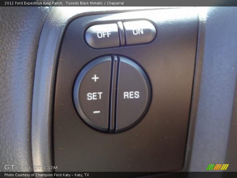 Tuxedo Black Metallic / Chaparral 2012 Ford Expedition King Ranch