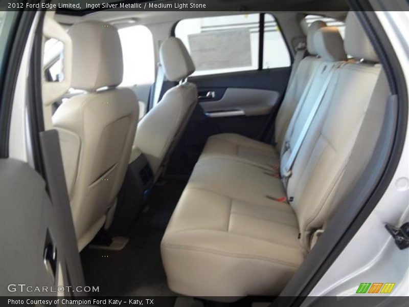 Ingot Silver Metallic / Medium Light Stone 2012 Ford Edge Limited