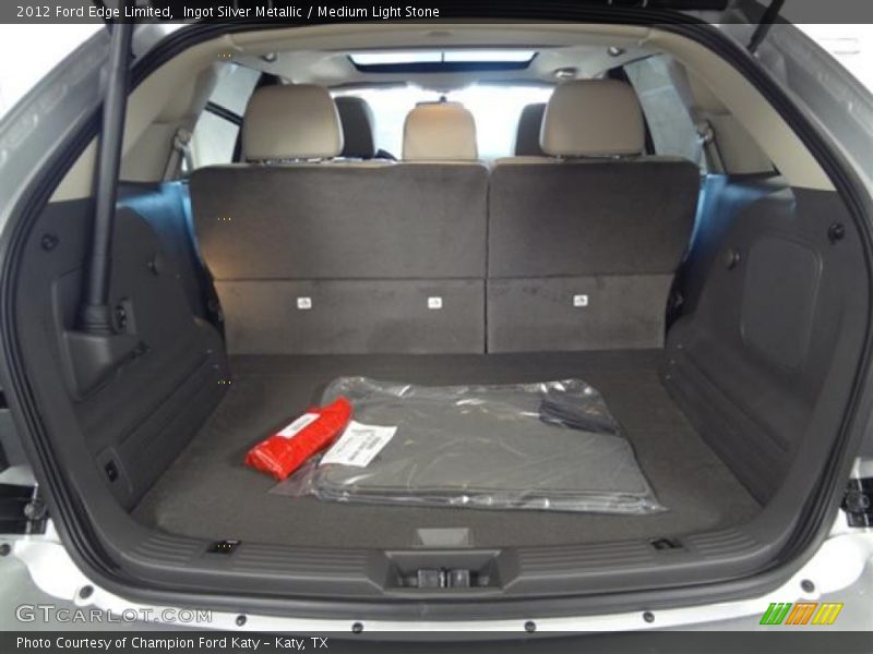 Ingot Silver Metallic / Medium Light Stone 2012 Ford Edge Limited