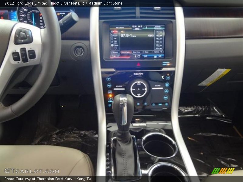 Ingot Silver Metallic / Medium Light Stone 2012 Ford Edge Limited