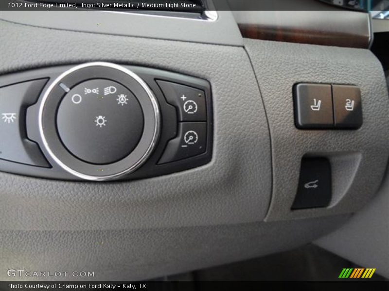 Ingot Silver Metallic / Medium Light Stone 2012 Ford Edge Limited