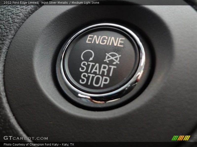 Ingot Silver Metallic / Medium Light Stone 2012 Ford Edge Limited