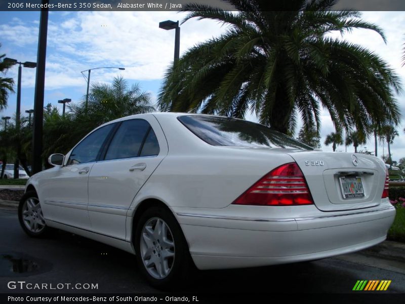 Alabaster White / Java 2006 Mercedes-Benz S 350 Sedan