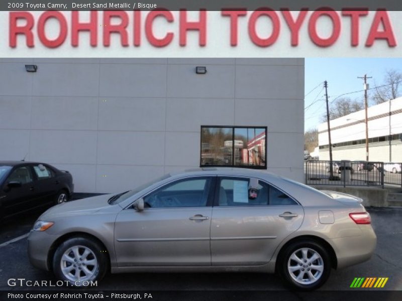 Desert Sand Metallic / Bisque 2009 Toyota Camry