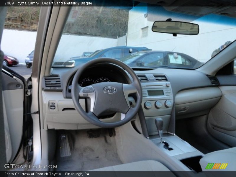 Desert Sand Metallic / Bisque 2009 Toyota Camry