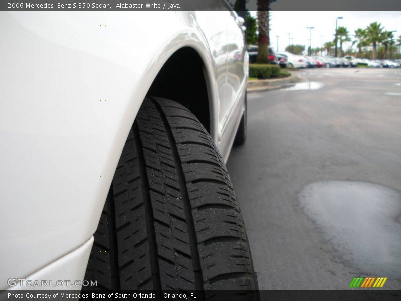 Alabaster White / Java 2006 Mercedes-Benz S 350 Sedan