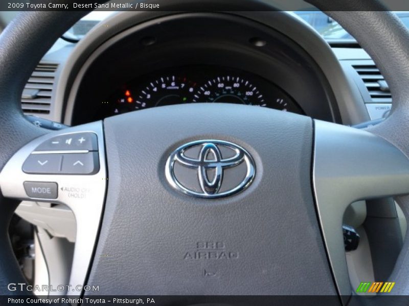 Desert Sand Metallic / Bisque 2009 Toyota Camry