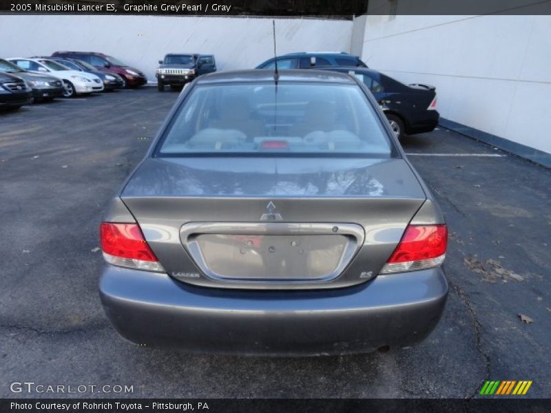 Graphite Grey Pearl / Gray 2005 Mitsubishi Lancer ES