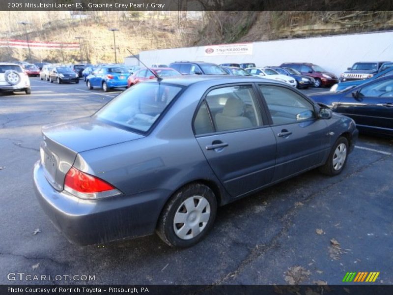 Graphite Grey Pearl / Gray 2005 Mitsubishi Lancer ES