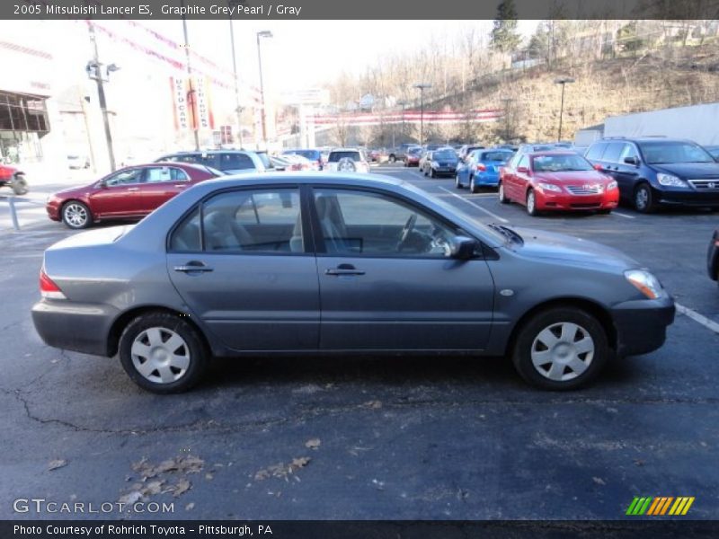 Graphite Grey Pearl / Gray 2005 Mitsubishi Lancer ES