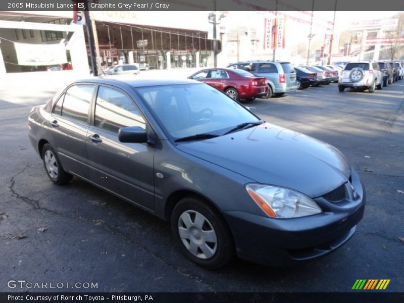 Graphite Grey Pearl / Gray 2005 Mitsubishi Lancer ES