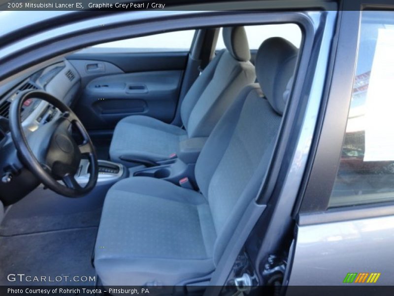 Graphite Grey Pearl / Gray 2005 Mitsubishi Lancer ES