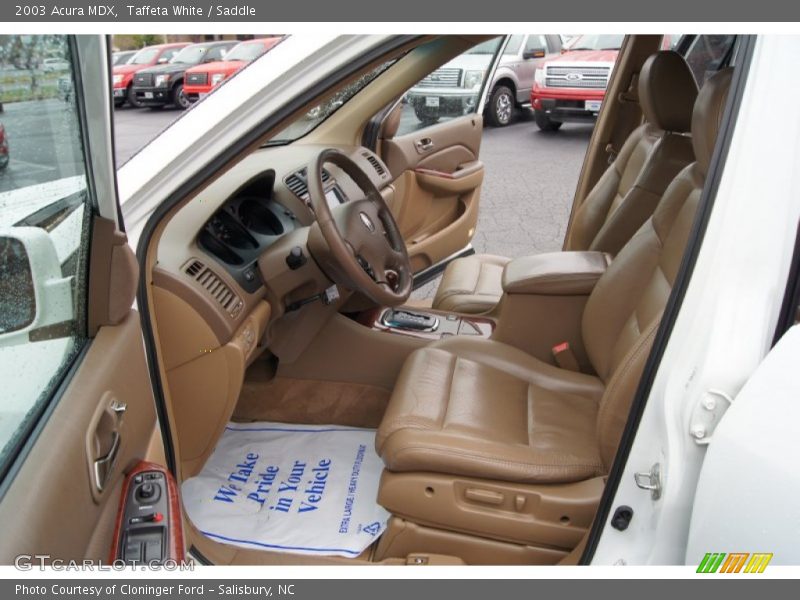  2003 MDX  Saddle Interior