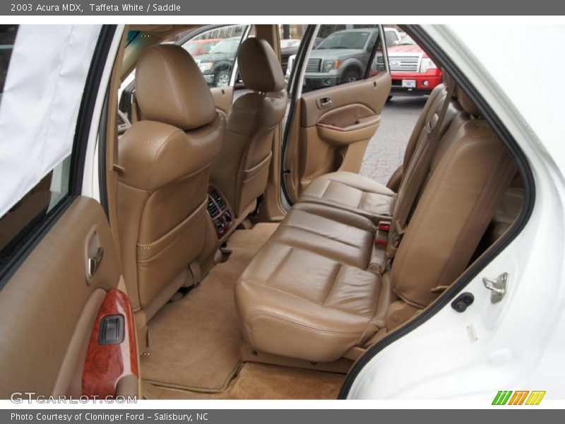  2003 MDX  Saddle Interior