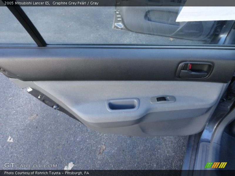 Graphite Grey Pearl / Gray 2005 Mitsubishi Lancer ES