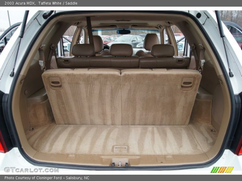  2003 MDX  Trunk