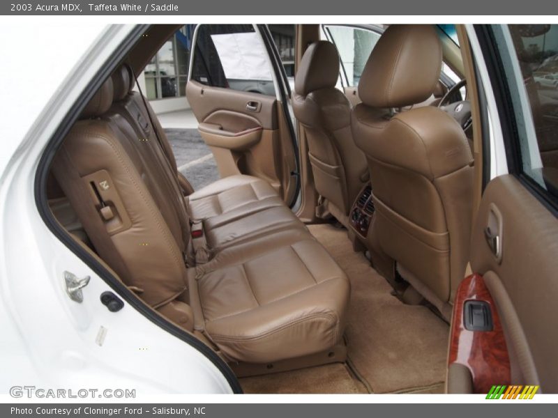  2003 MDX  Saddle Interior